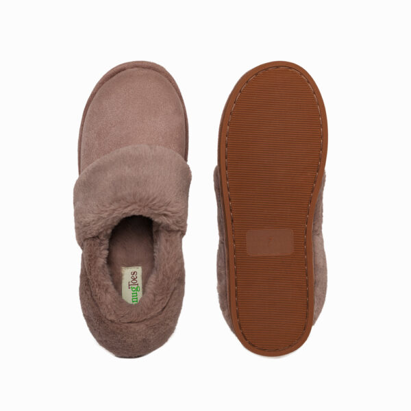 Kofo womens' slippers by Snugtoes, colour mocha.