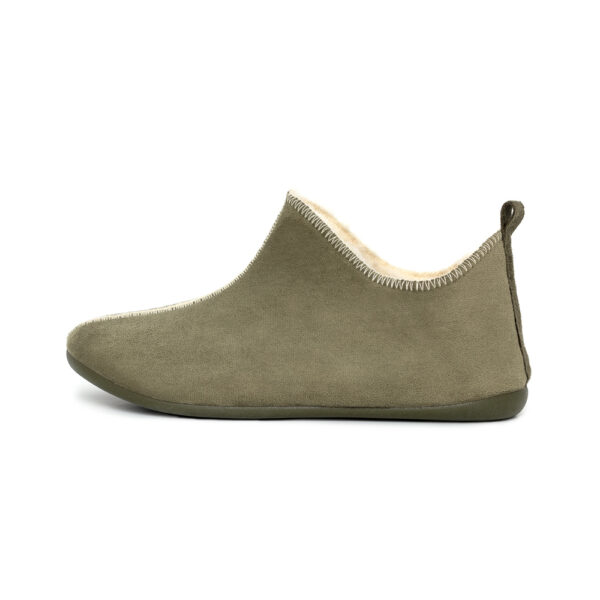 Femi womens' slippers, colour sage