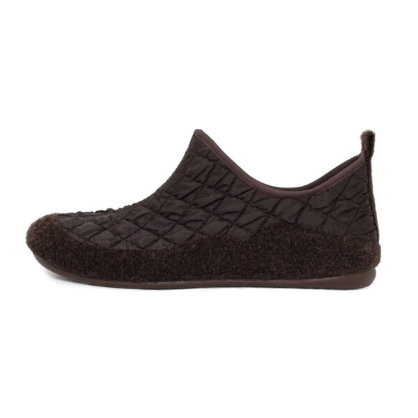 Mide mens' slippers by Snugtoes, chocolate brown