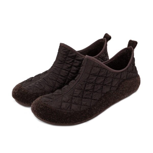 Mide mens' slippers by Snugtoes, chocolate brown